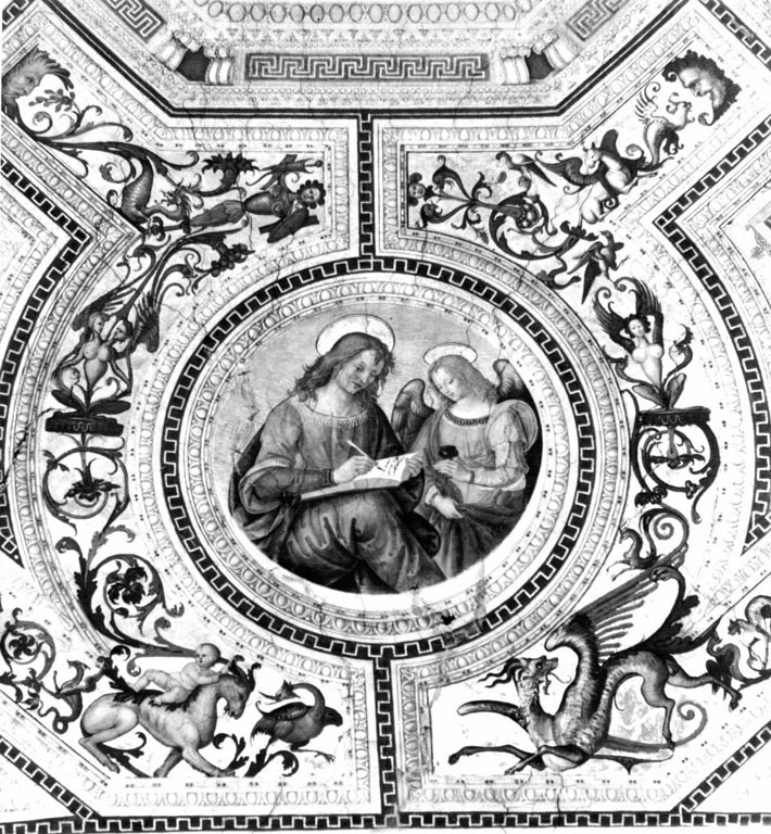 San Matteo (dipinto) di Bernardino di Betto detto Pinturicchio (sec. XVI)
