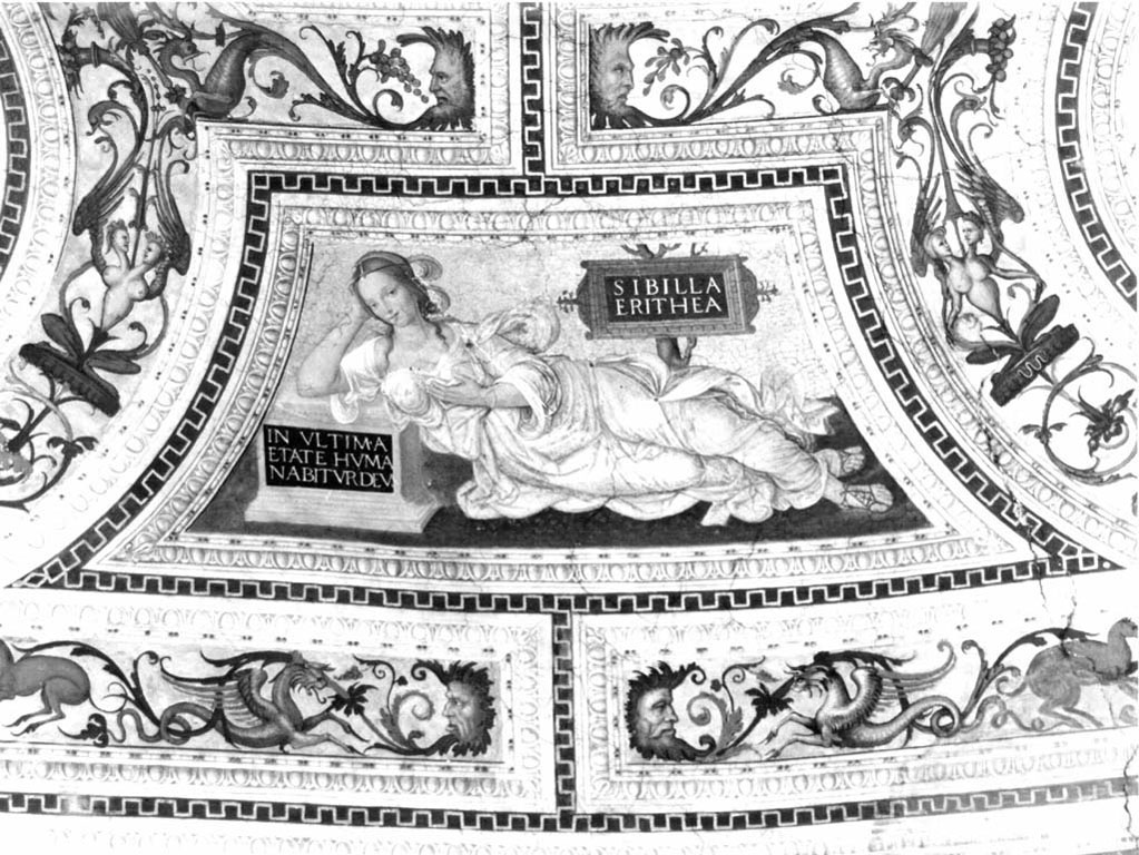 Sibilla Eritrea (dipinto) di Bernardino di Betto detto Pinturicchio (sec. XVI)