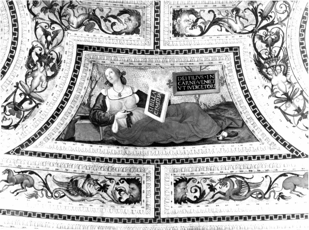 Sibilla Cimmeria (dipinto) di Bernardino di Betto detto Pinturicchio (sec. XVI)