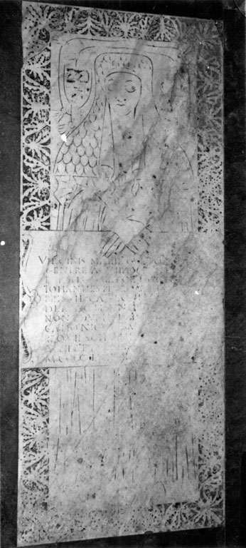 Ritratto di Giovanni Plure (graffito) - ambito romano (sec. XV)