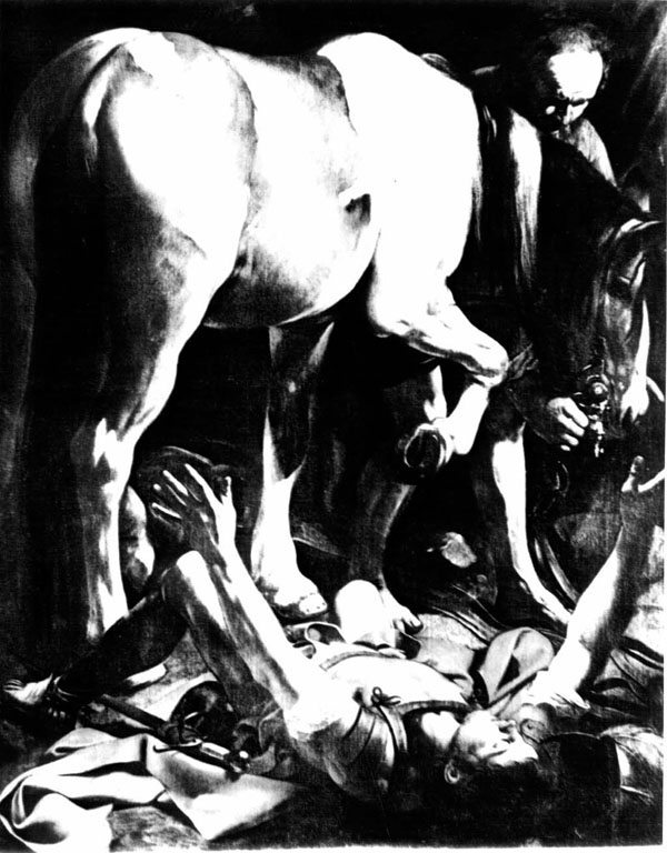 Conversione di san Paolo (dipinto) di Merisi Michelangelo detto Caravaggio (sec. XVII)