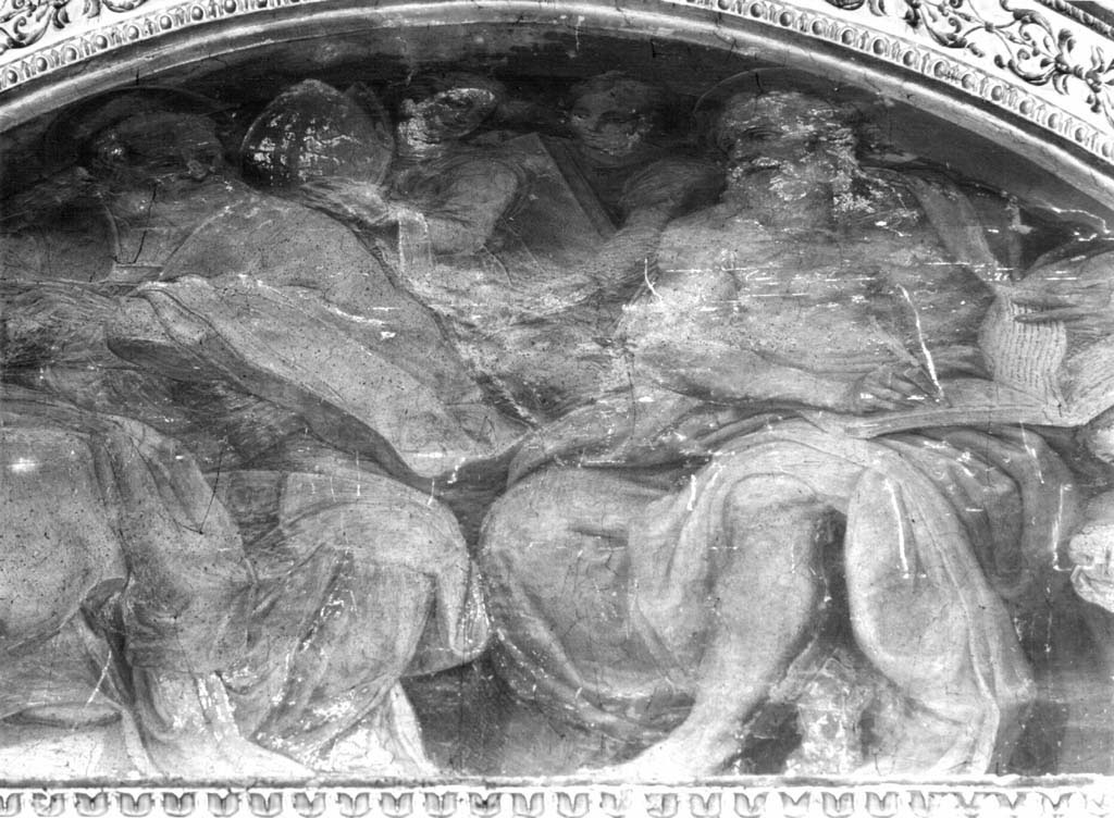 Dottori della Chiesa (dipinto) di Ricci Giovanni Battista (inizio sec. XVII)