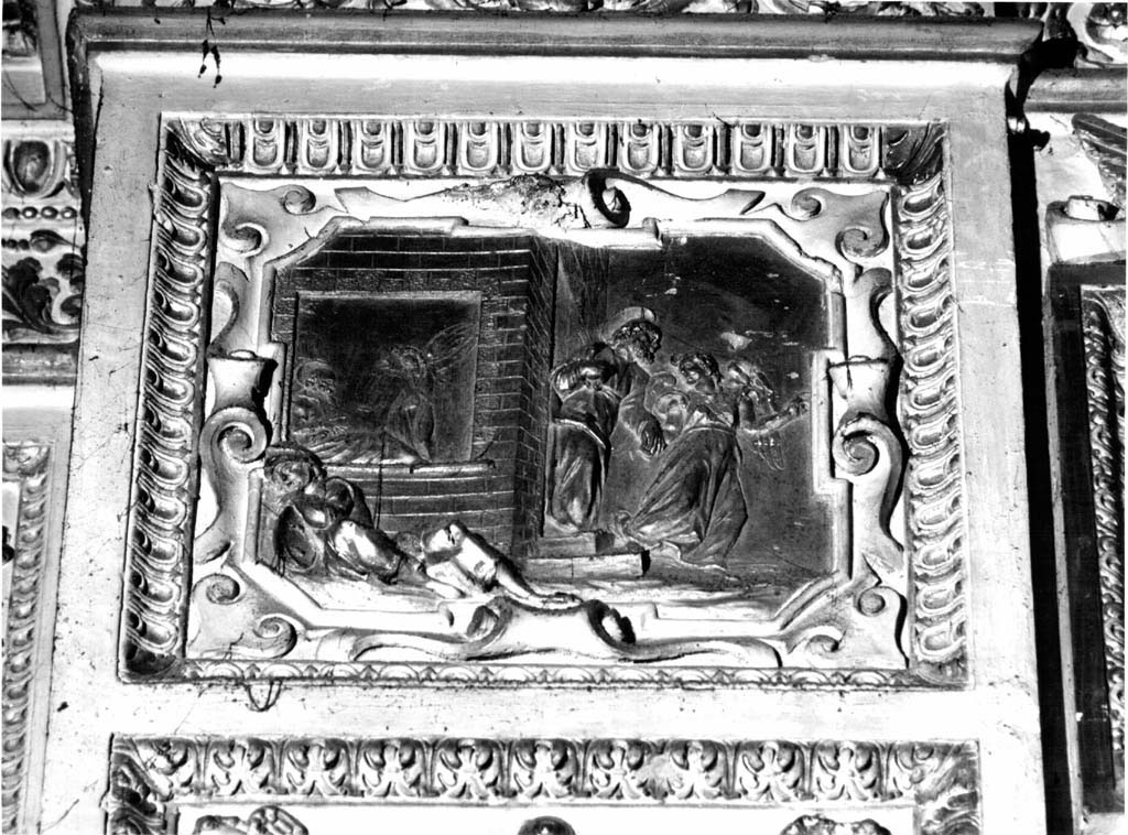 San Pietro liberato dal carcere da un angelo (rilievo) - ambito romano (inizio sec. XVII)