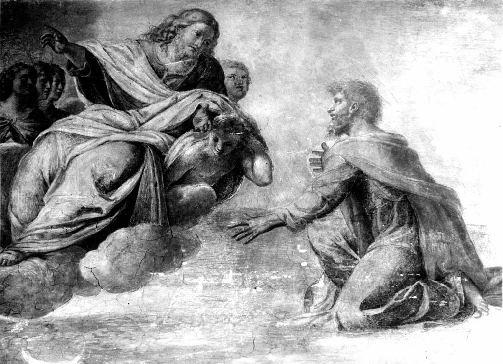 Quo vadis (dipinto) di Tacconi Innocenzo, Carracci Annibale (sec. XVII)