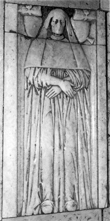 lapide tombale - ambito romano (seconda metà sec. XV)