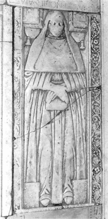 lapide tombale - ambito romano (seconda metà sec. XV)