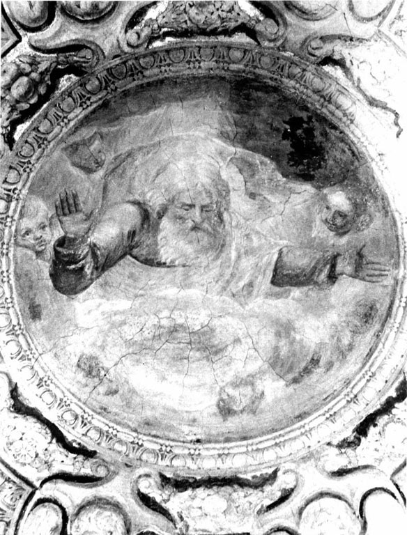 Dio Padre tra angeli (dipinto) di Van Lint Pieter (attribuito) (sec. XVII)