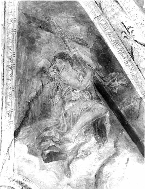 Angelo portacroce (dipinto) di Van Lint Pieter (attribuito) (sec. XVII)