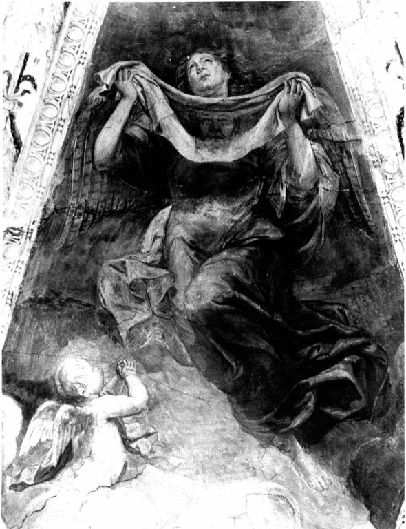 Angelo con la Veronica (dipinto) di Van Lint Pieter (attribuito) (sec. XVII)