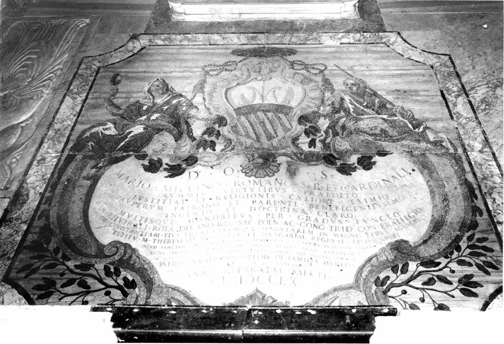 Fede (decorazione musiva) - ambito romano (sec. XVIII)