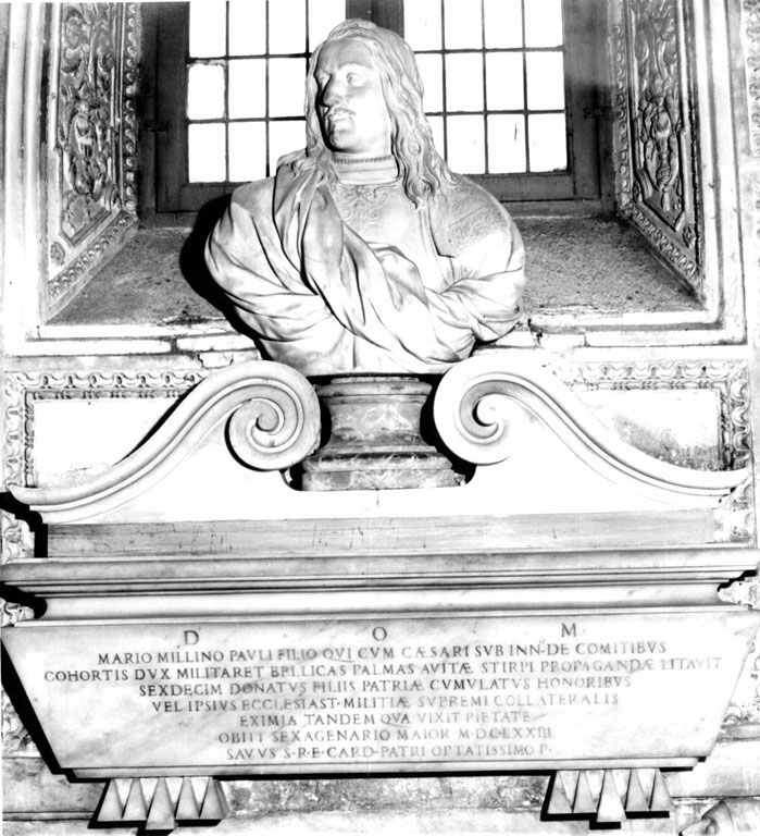 monumento funebre di Algardi Alessandro (scuola) (sec. XVII)