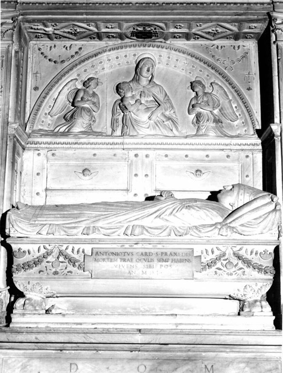 Ritratto del cardinale Antoniotto Pallavicino (scultura) di Bregno Andrea (sec. XVI)