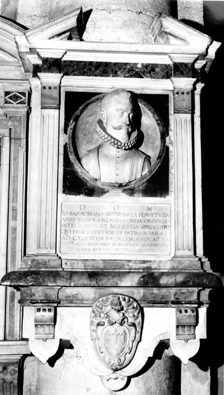 Ritratto di Giovan Battista Robiano (scultura) di Mostaert Nicolas detto Niccolò Pippi d'Arras (attribuito) (sec. XVI)