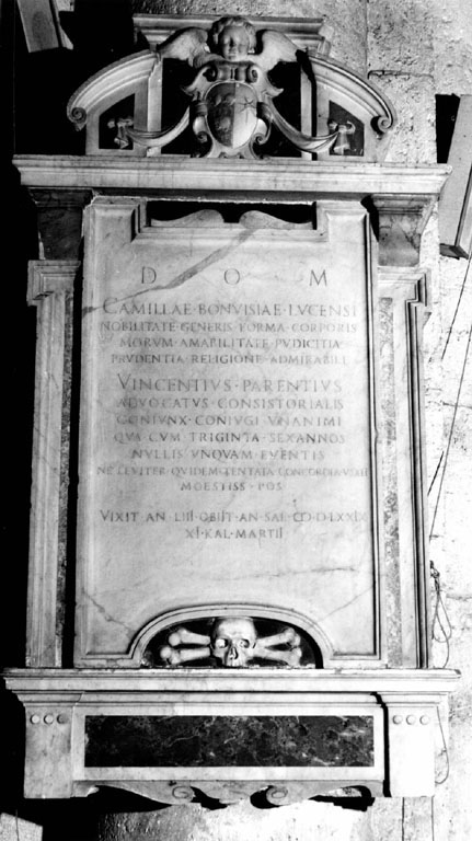 monumento funebre - ambito romano (sec. XVI)