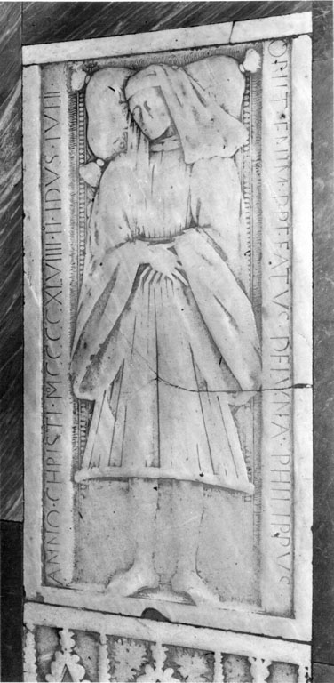 Ritratto di Filippo de Luna (rilievo) - ambito romano (sec. XV)