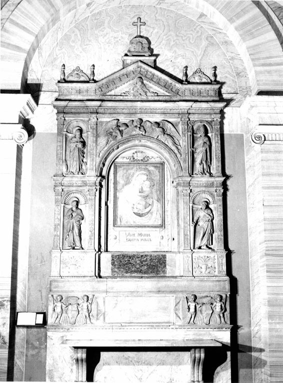 Sant'Agostino (scultura) di Bregno Andrea (sec. XV)
