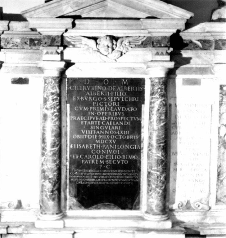 monumento funebre - ambito romano (sec. XVII)