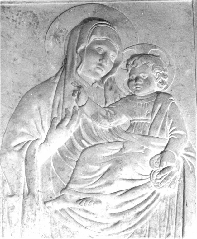 Madonna con Bambino (rilievo) - ambito romano (primo quarto sec. XVI)