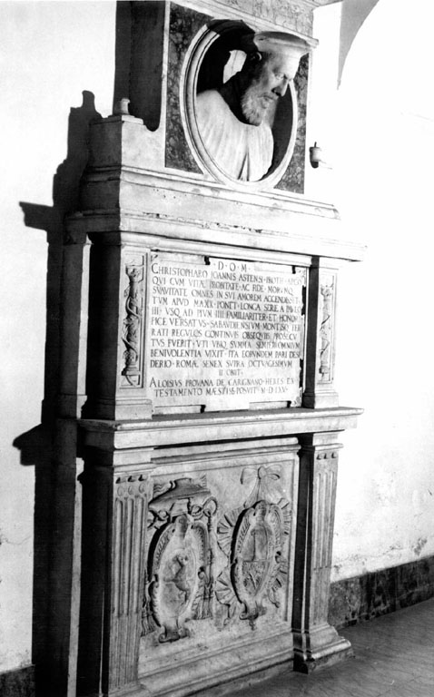 Ritratto di Giovanni Cristoforo Astensi (scultura) - ambito romano (sec. XVI)