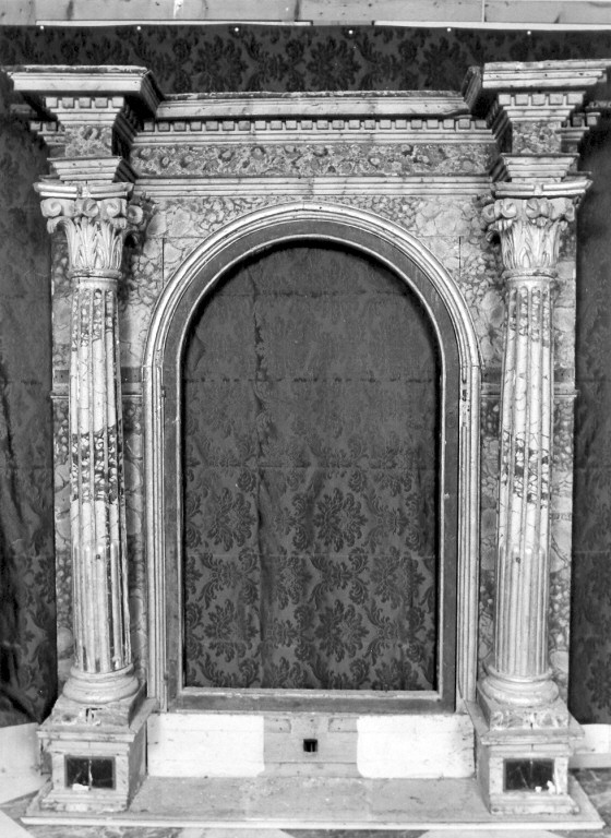 dossale - ambito laziale (prima metà sec. XVIII)