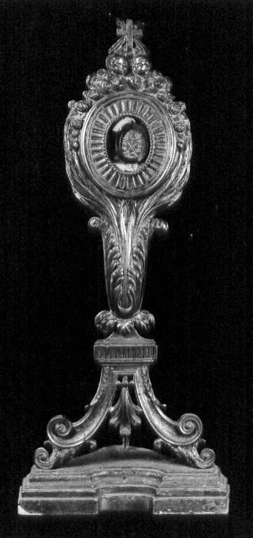 reliquiario - a ostensorio di Belli Vincenzo (seconda metà sec. XVIII)