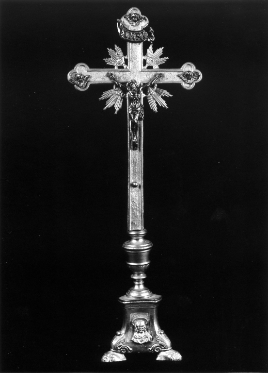 croce d'altare - ambito romano (prima metà sec. XIX)