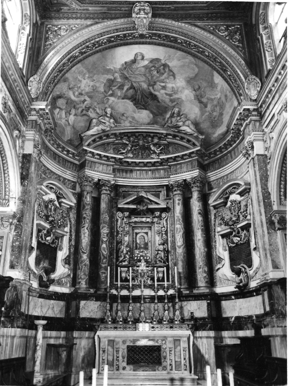 altare maggiore di Bernini Gian Lorenzo (sec. XVII)