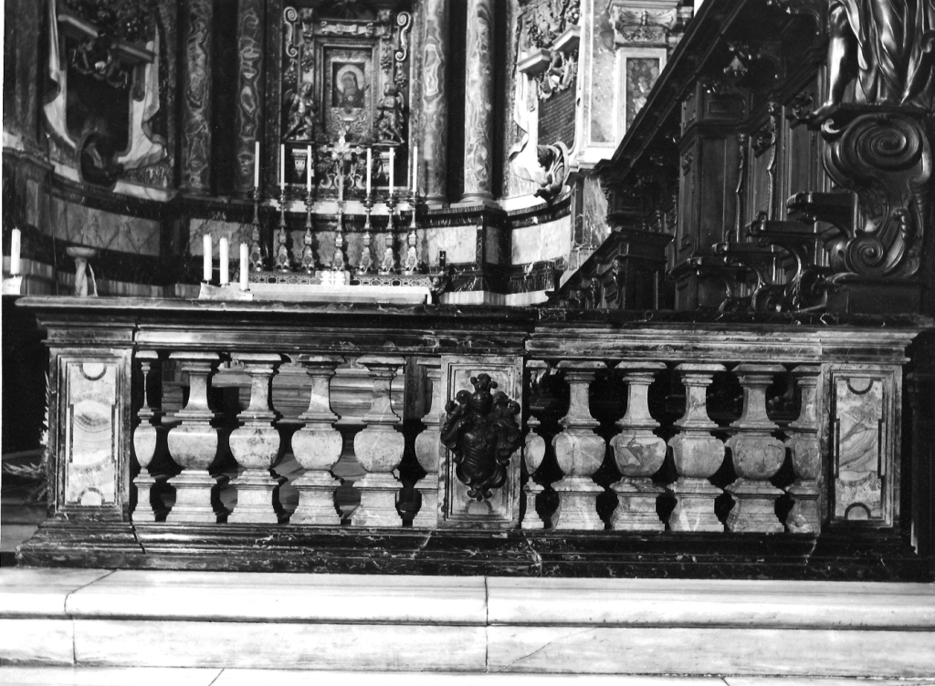 balaustrata - ambito romano (sec. XVII)