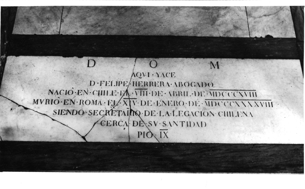 lapide tombale - ambito romano (sec. XIX)