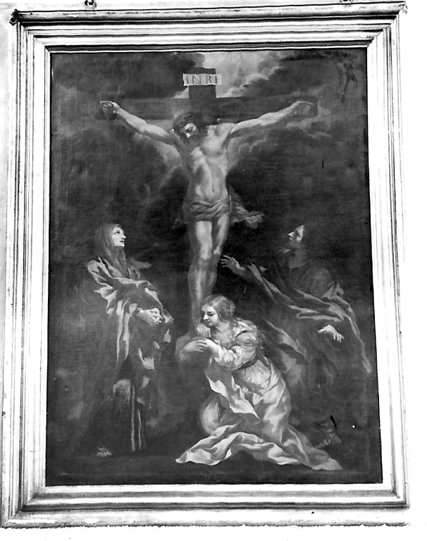 crocifissione di Cristo (dipinto) di Ferri Ciro (attribuito) (seconda metà sec. XVII)