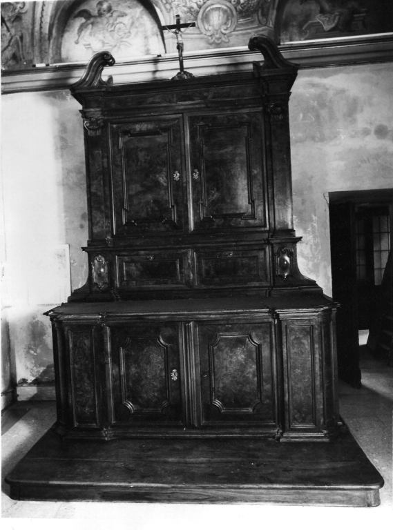 armadio da sacrestia - ambito romano (sec. XVIII)