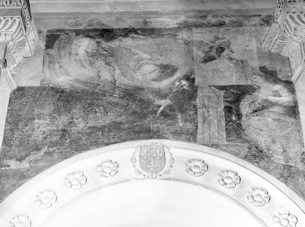 Annunciazione (dipinto) di Santoro Giacomo detto Jacopo Siculo (attribuito) (sec. XVI)