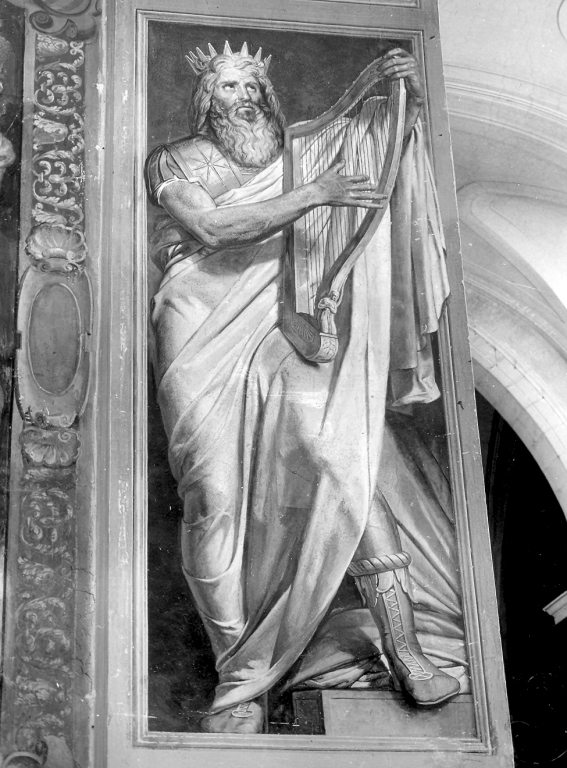re Davide (dipinto) di Dupré Louis (sec. XIX)