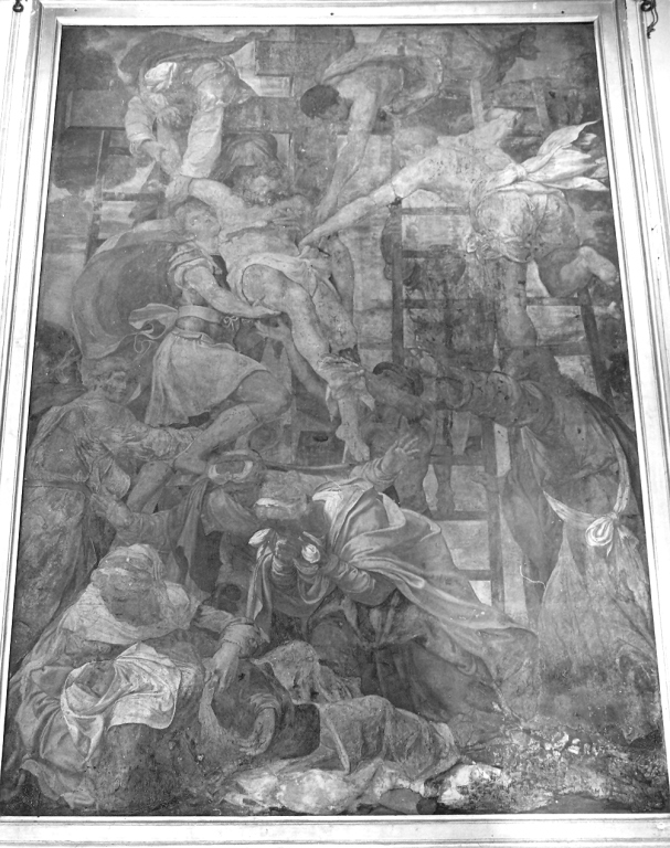 deposizione (dipinto) di Ricciarelli Daniele detto Daniele da Volterra (sec. XVI)