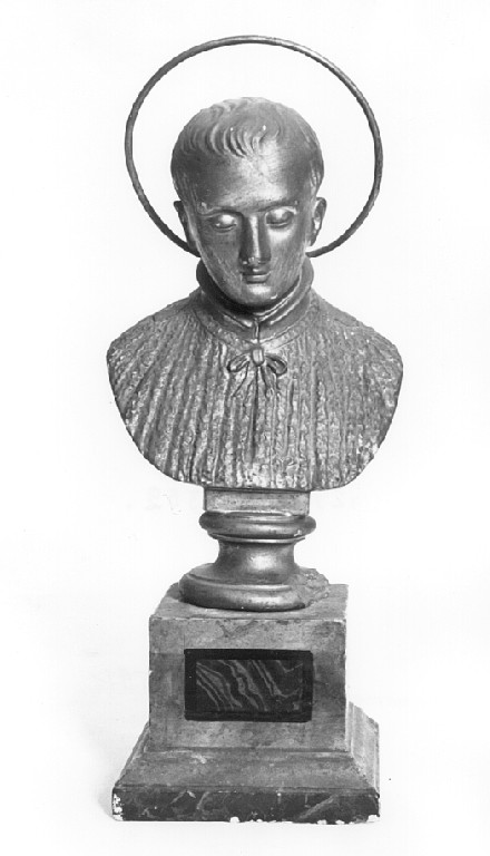 San Luigi Gonzaga (busto) - ambito romano (sec. XIX)