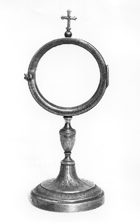 ostensorio - ambito romano (sec. XIX)