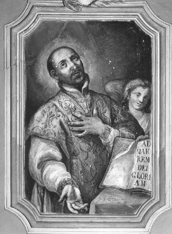 Sant'Ignazio di Loyola (dipinto) di Sortini Gaetano (sec. XVIII)