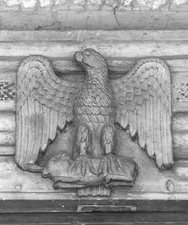 aquila (rilievo) di Jacopo di Cosma (secc. XII/ XIII)