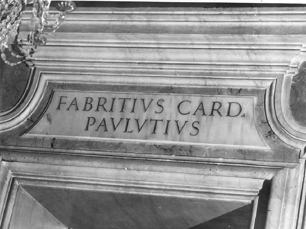 lapide, serie - ambito romano (sec. XVIII)