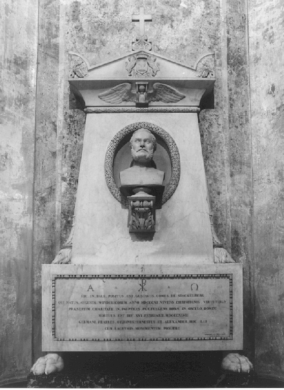 ritratto di Gustavo de Stackelberg (busto) di Veyrassat Antoine (sec. XIX)