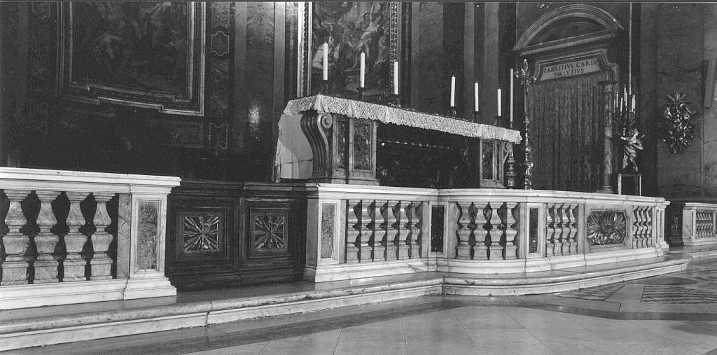 balaustrata - ambito romano (sec. XVIII)