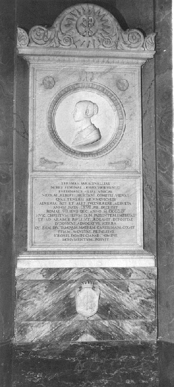 ritratto di Teresa Saracinelli (rilievo) - ambito romano (sec. XIX)