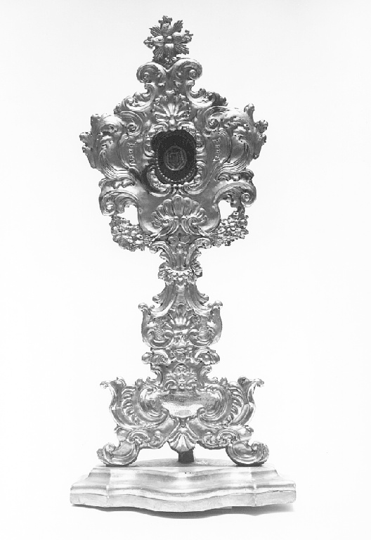 reliquiario - a ostensorio, serie di Martinelli Alessandro, Mazianti Angelo (sec. XVIII)