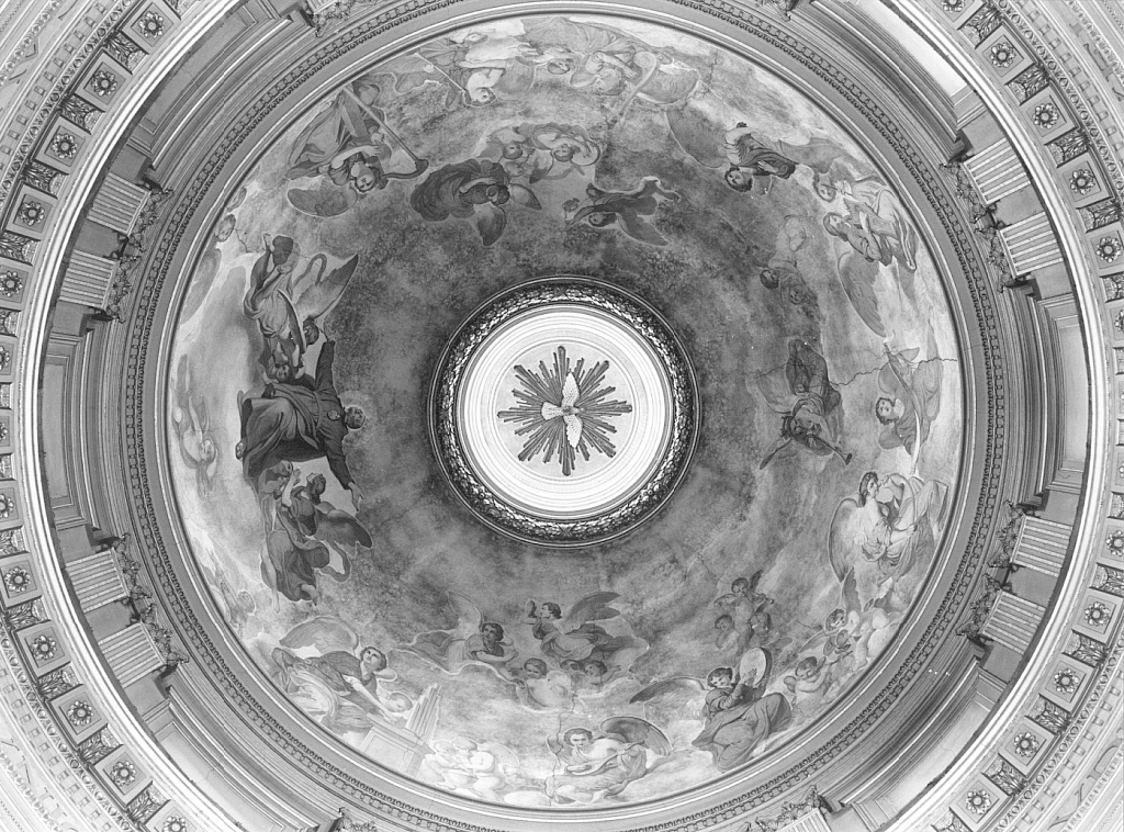 gloria di San Paolo della Croce (dipinto) di Coghetti Francesco (sec. XIX)