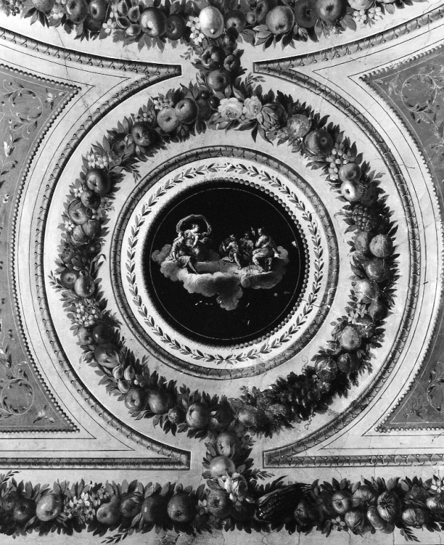 Altea davanti alle parche (dipinto) di Coccetti Liborio (sec. XVIII)