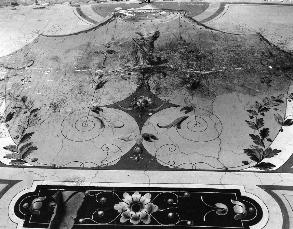 motivi decorativi a grottesche (dipinto) di Coccetti Liborio (sec. XVIII)