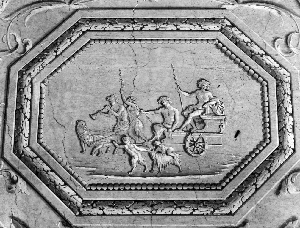 trionfo di Bacco e Arianna (dipinto) di Coccetti Liborio (sec. XVIII)