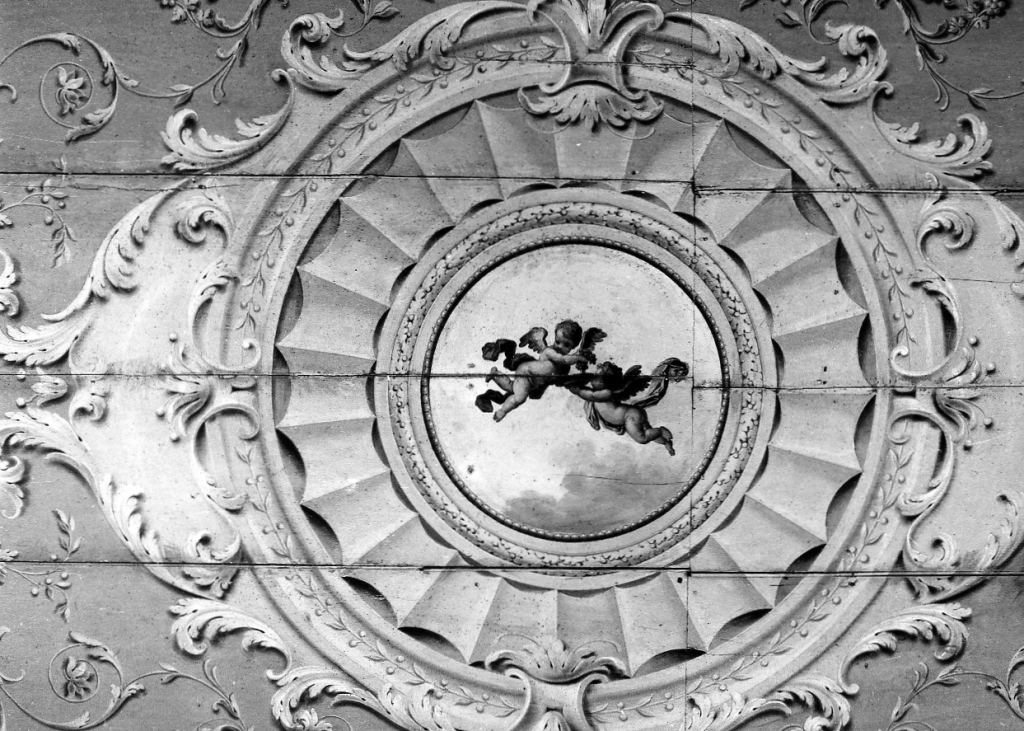 putti alati (dipinto) di Coccetti Liborio (sec. XVIII)