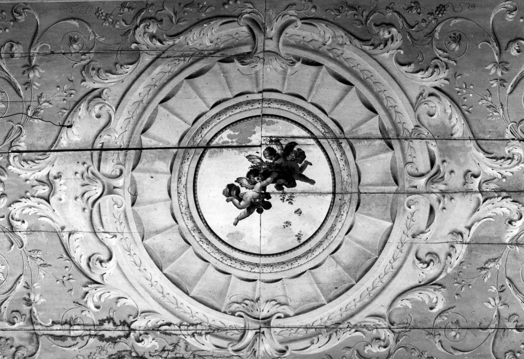 putti alati (dipinto) di Coccetti Liborio (sec. XVIII)