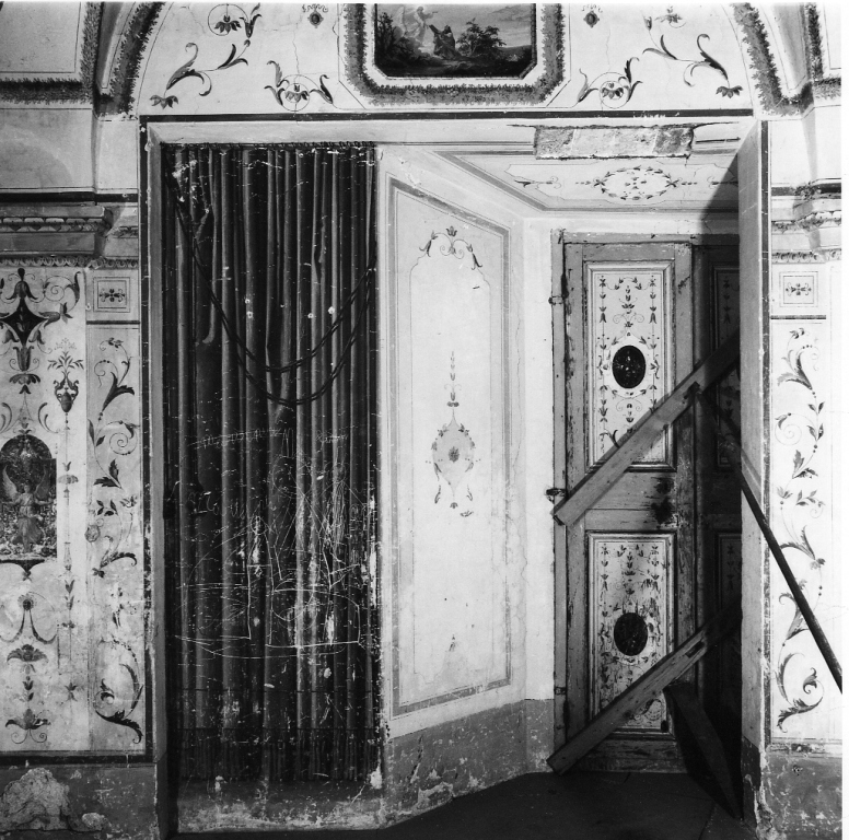 motivi decorativi a grottesche (dipinto) di Coccetti Liborio (sec. XVIII)